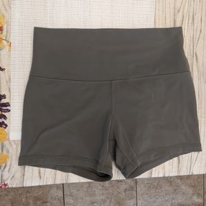 Lululemon Dark Green/Grey Shorts size 10